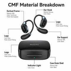 Yesido YSP33 AI Translate OWS Wireless Earphones