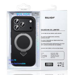 SULADA Top Grain Leather MagSafe Magnetic Ho...