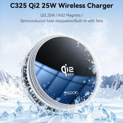 Yesido C325 Qi2 25W Wireless Charger