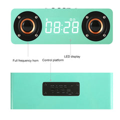 Subwoofer Altavoz Bluetooth 4.2 de madera