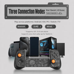 Mando inalámbrico telescópico para juegos mó...