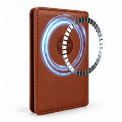 Denior V33 Magnetic 4 Card Horizontal PU Card Bag