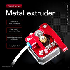 Kit de extrusora Bowden de bloque rojo totalmente metálico