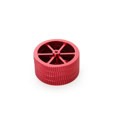Tuerca niveladora atornillada a mano de metal rojo para impresora 3D Ender-3