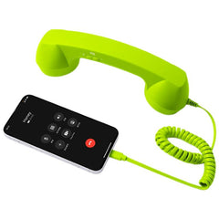 Micrófono con conector tipo C, teléfono retr...