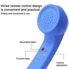 Micrófono con conector tipo C, teléfono retr...