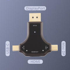Adaptador D63A DisplayPort + Mini DP + UCB-C...