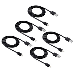 5 PCS HAWEEL 1m Kit de cable de carga y sinc...