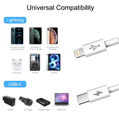 Cable de carga rápida HAWEEL 25W 3A USB-C / ...