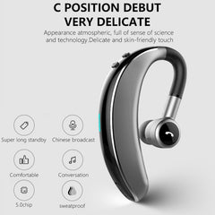 Auricular Bluetooth V7 Bluetooth 5.0 estilo empresarial