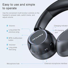 Auriculares inalámbricos Bluetooth AWEI A770BL