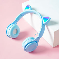 Auriculares Bluetooth plegables de color pur...