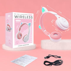 Auriculares Bluetooth plegables de color pur...