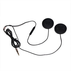 Auriculares con cable para casco de motocicleta de 3,5 mm