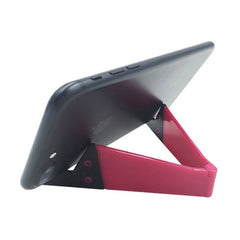 Soporte universal para tableta y teléfono móvil en forma de V