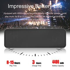 XDOBO X5 IPX6 Altavoz Bluetooth inalámbrico ...