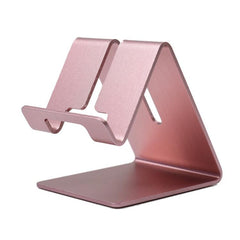 Soporte de teléfono para tableta perezoso de aleación de aluminio de escritorio portátil