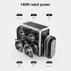 XDOBO King Max 140W IPX5 Altavoz inalámbrico...
