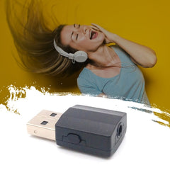 BT600 USB Audio inalámbrico 2 en 1 Adaptador...