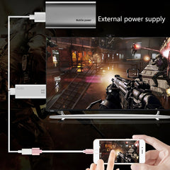 Onten 7562 USB hembra a HDMI Cable adaptador de teléfono a HDTV