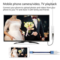 Onten 7562 USB hembra a HDMI Cable adaptador de teléfono a HDTV