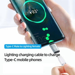 Adaptador de carga USB-C / Type-C macho a he...
