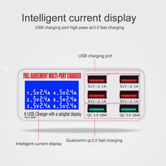 WLX-896+ Cargador USB con pantalla digital i...