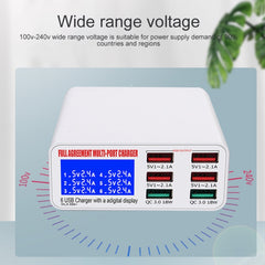 WLX-896+ Cargador USB con pantalla digital i...