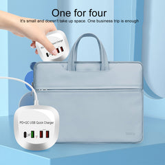 WLX-T3P 4 en 1 PD + QC Cargador USB de carga...
