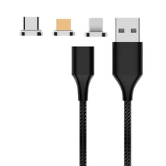 M11 3 en 1 3A USB a 8 pines + Micro USB + US...
