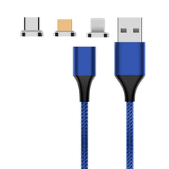 M11 3 en 1 3A USB a 8 pines + Micro USB + US...