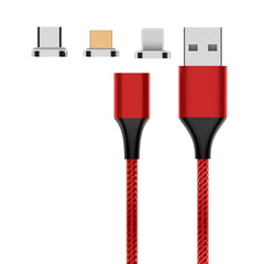 M11 3 en 1 3A USB a 8 pines + Micro USB + US...