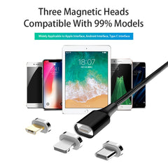 M11 3 en 1 3A USB a 8 pines + Micro USB + US...