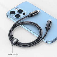 Cable de datos de carga tipo C / USB-C a 8 pines