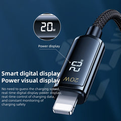 Cable de datos de carga tipo C / USB-C a 8 pines