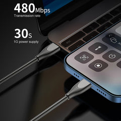ADC-009 Cable de datos de carga rápida USB-C...