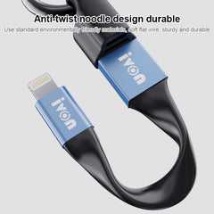 Cable de datos portátil IVON CA90 2.4A USB a...