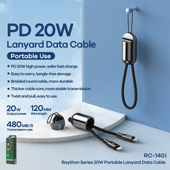 REMAX RC-140i Thor Series PD 20W USB-C / Typ...