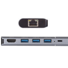 6 en 1 USB 2.0 x 3 + HDMI + RJ45 + puerto de...