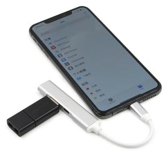 S-206 3 en 1 Adaptador de lector de cámara d...