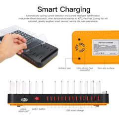 WLX-815 Cargador inteligente con base de car...