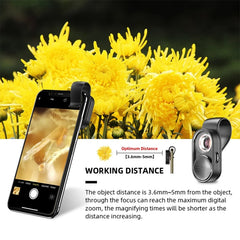 APEXEL APL-MS001 Microscopio para teléfono i...