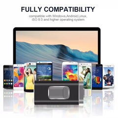 easyflash RQW-01B Unidad flash 3 en 1 USB 2....