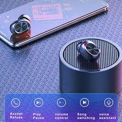 263 TWS CVC8.0 Auricular Bluetooth con cance...