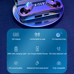 A9 TWS CVC8.0 y DSP Auricular Bluetooth con ...