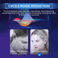 F9-6 TWS CVC8.0 Auricular Bluetooth táctil c...