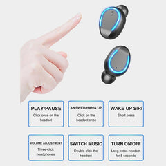 F9-6 TWS CVC8.0 Auricular Bluetooth táctil c...