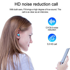 F9-9 TWS CVC8.0 Auricular Bluetooth con canc...
