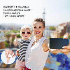 Anillo de control remoto para selfies con teléfono Bluetooth