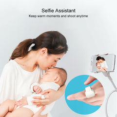 Anillo de control remoto para selfies con teléfono Bluetooth